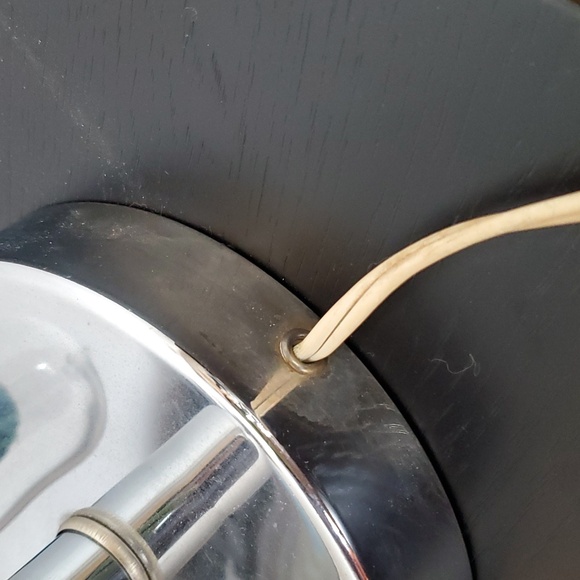 VTG Space Age Chrome Table Lamp - Picture 7 of 7